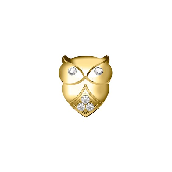 Charm Donna Oro Elements in Yellow Gold Diamante ECF10402.002 - ECF10402.002
